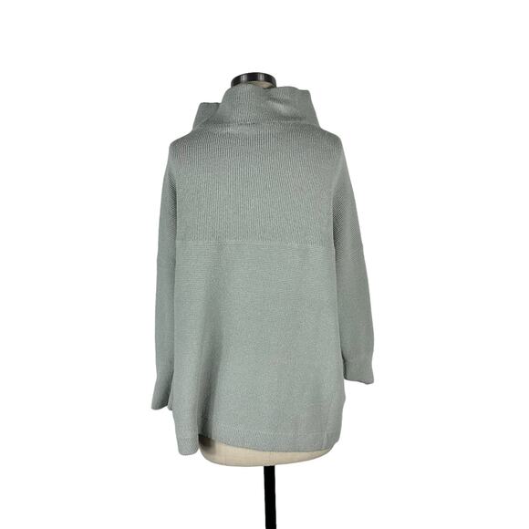 FREE PEOPLE Ottoman Slouchy Tunic Knit Sweater Oxide Women's Size XS NWT - Picture 4 of 8